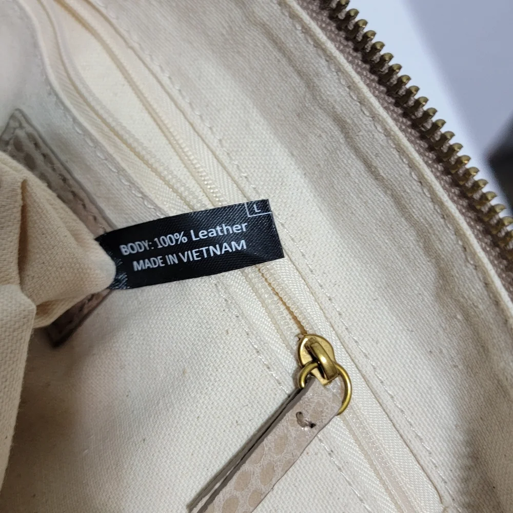 MARGOT New York‎ Tan Shoulder/Crossbody Bag